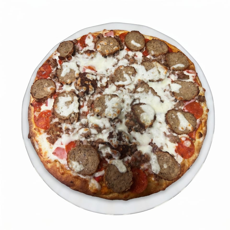 Indulge in Meat Lovers Pizza